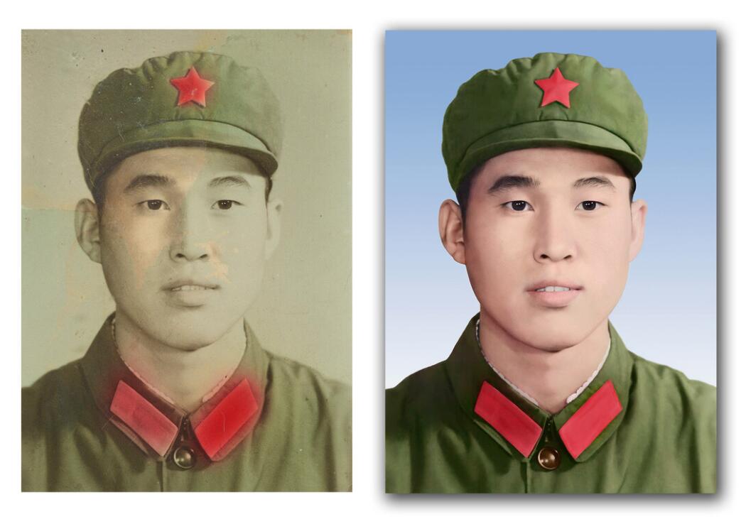 黄流镇破损照片修复-18