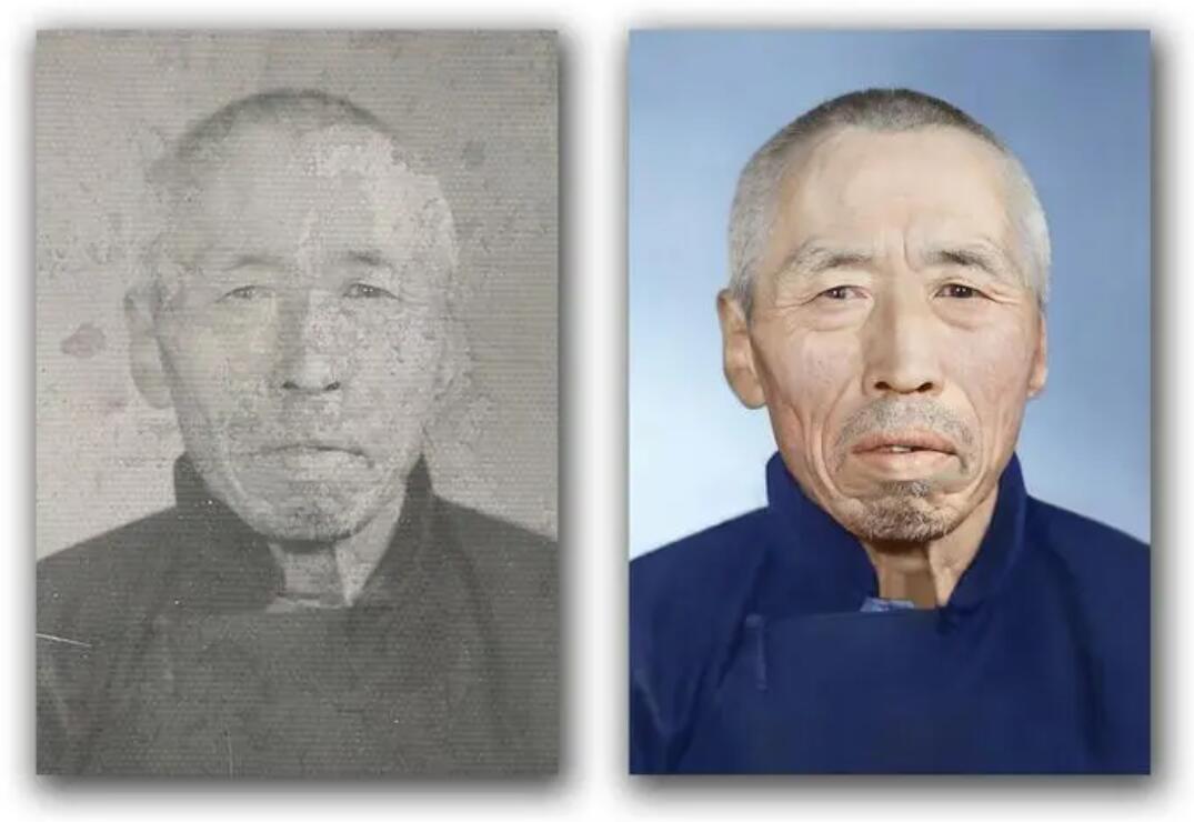黄流镇破损照片修复-56